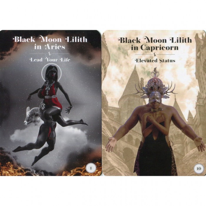 Black Moon Lilith Cosmic Alchemy Oracle - Adama Sesay Κάρτες Μαντείας